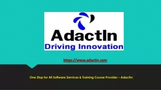 Software development Canberra Services for Improve Business Efficiencies - Adactin: