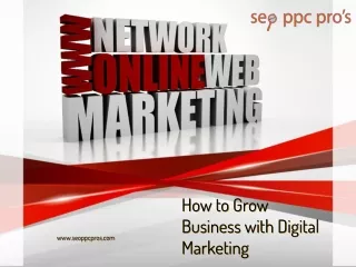 How to Grow Business with Digital Marketing - www.seoppcpros.com