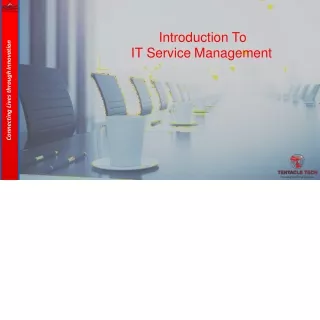 What is IT service management
