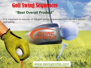 Golf Swing Sequences - Swingprofile.com