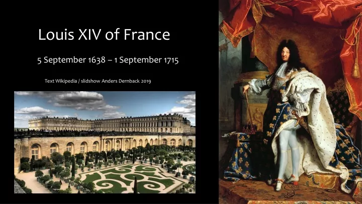 louis xiv of france