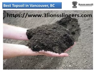 Best Topsoil in Vancouver, BC