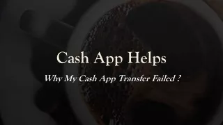 Why Cash App Transfer Failed?