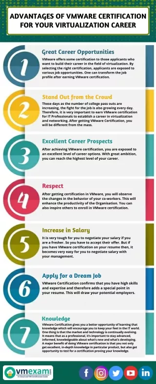 advantages of vmware certification for your