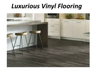 luxurious vinyl flooring