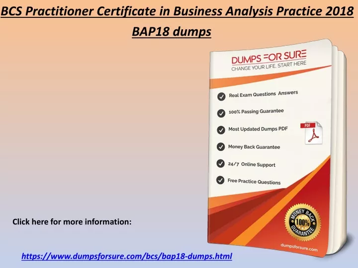 bcs practitioner certificate in business analysis
