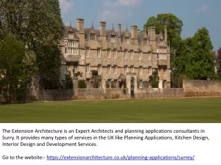 Surry Planning Applications & Architects