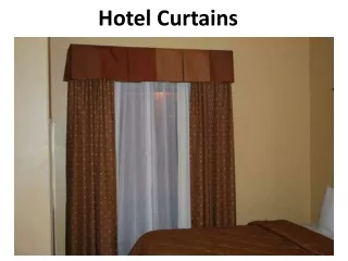 hotel curtains
