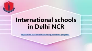 international schools in d elhi ncr
