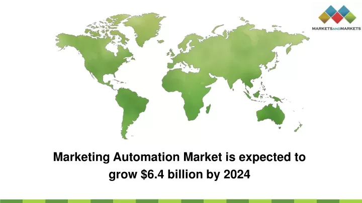 marketing automation market is expected to grow