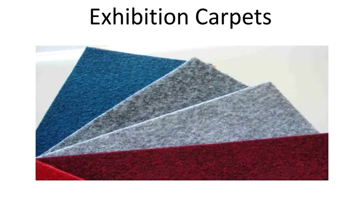 exhibition carpets