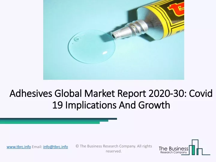 adhesives global adhesives global market report