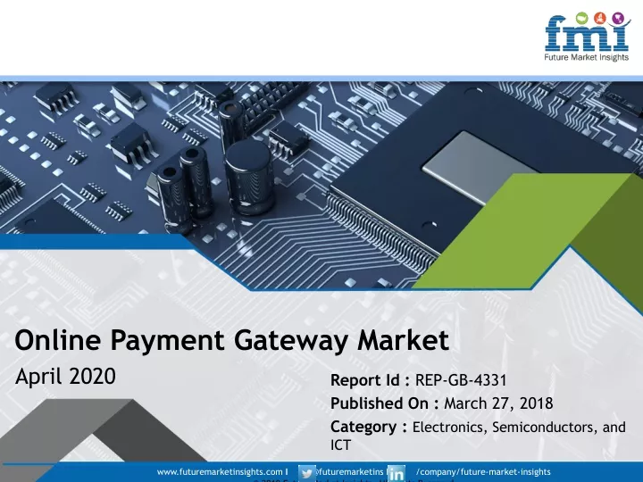 online payment gateway market april 2020
