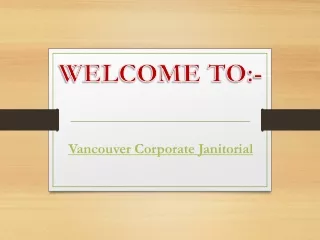 welcome to