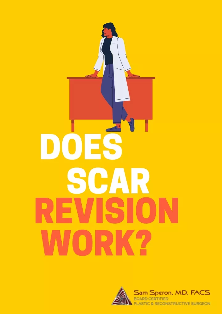 does scar revision work
