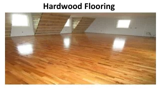 hardwood flooring