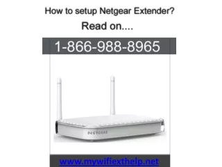 Netgear Extender Setup Guide