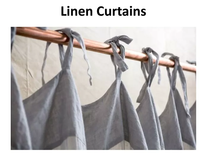 linen curtains