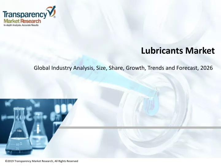 lubricants market