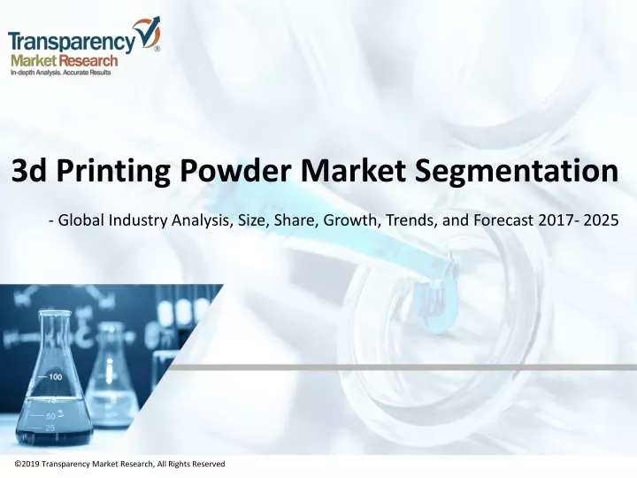 3d printing powder market segmentation