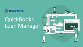 quickbooks loan manager