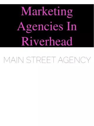 Marketing Agencies In Riverhead