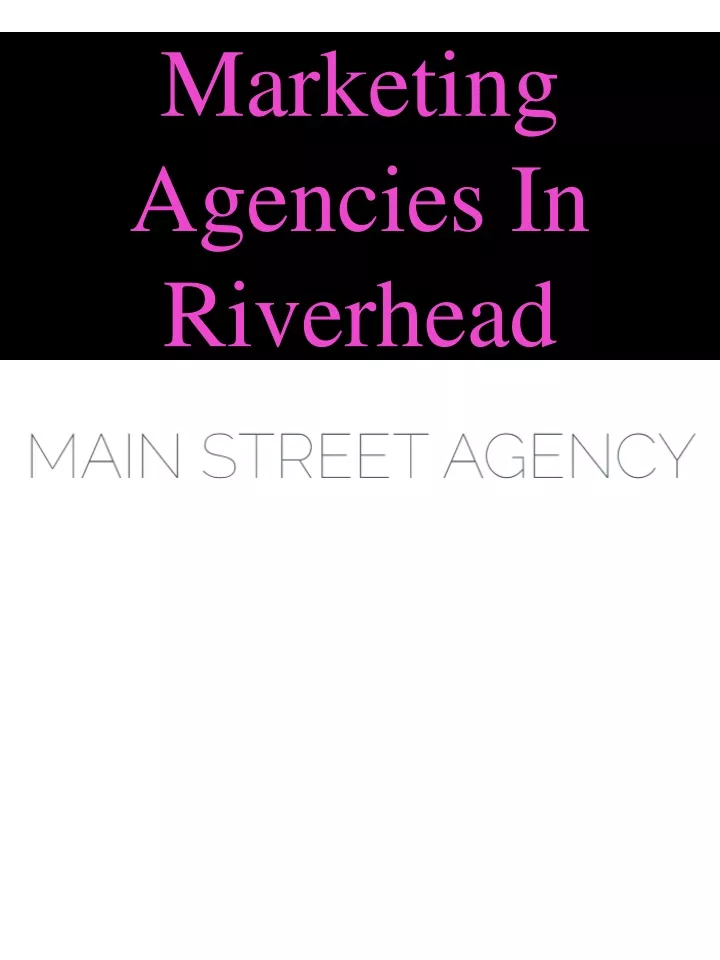 marketing agencies in riverhead