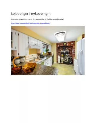 lejeboliger i nykoebingm