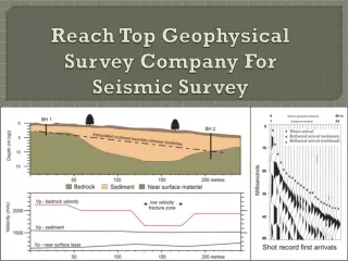 Reach Top Geophysical Survey Company for Seismic Survey