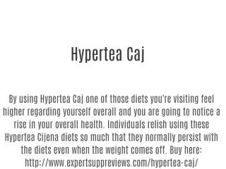 Hypertea Caj