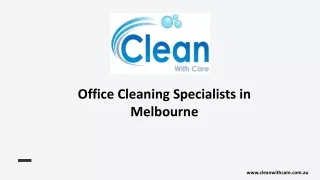o ffice c leaning specialists in melbourne