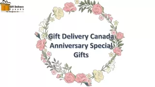 gift delivery canada anniversary special gifts