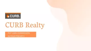 Flat Fee Real Estate Broker Online Company - CURB Realty