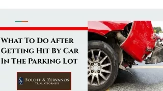 what to do after getting