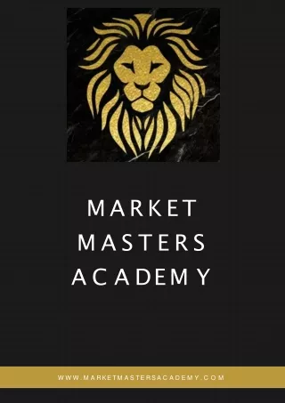 Know About Market Masters Academy and its Training Standards