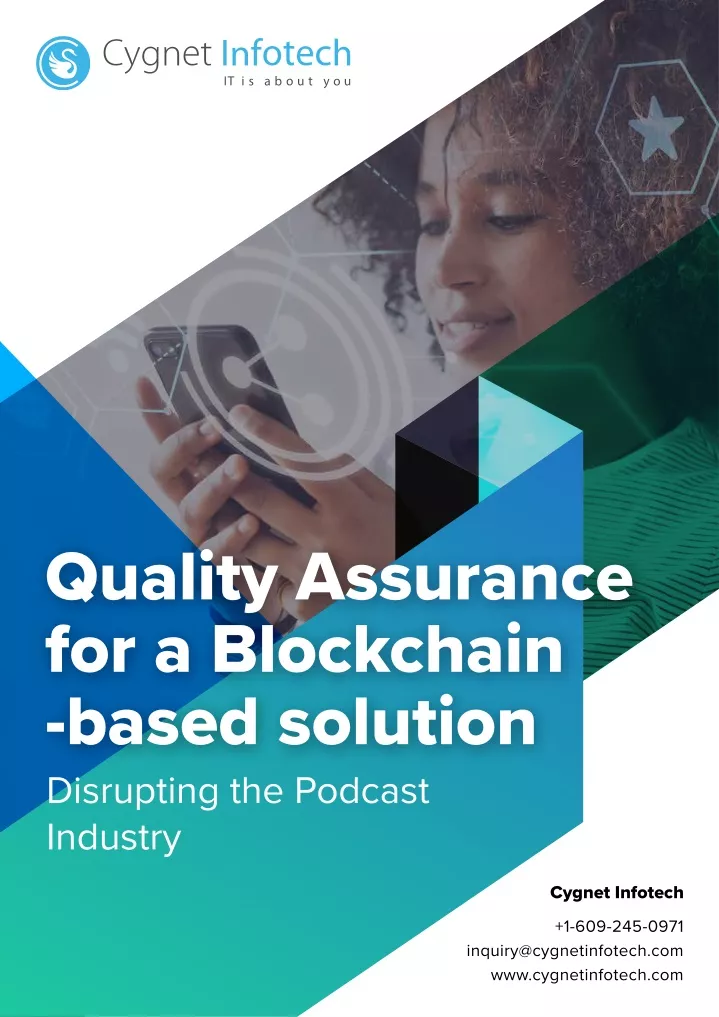 quality assurance for a blockchain based solution