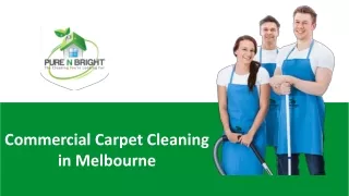 Commercial Carpet Cleaning in Melbourne