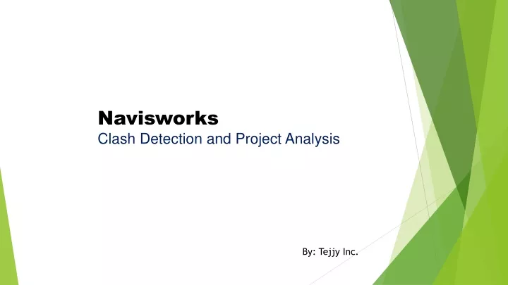 navisworks clash detection and project analysis