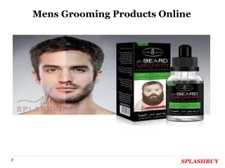 Mens Grooming Products Online