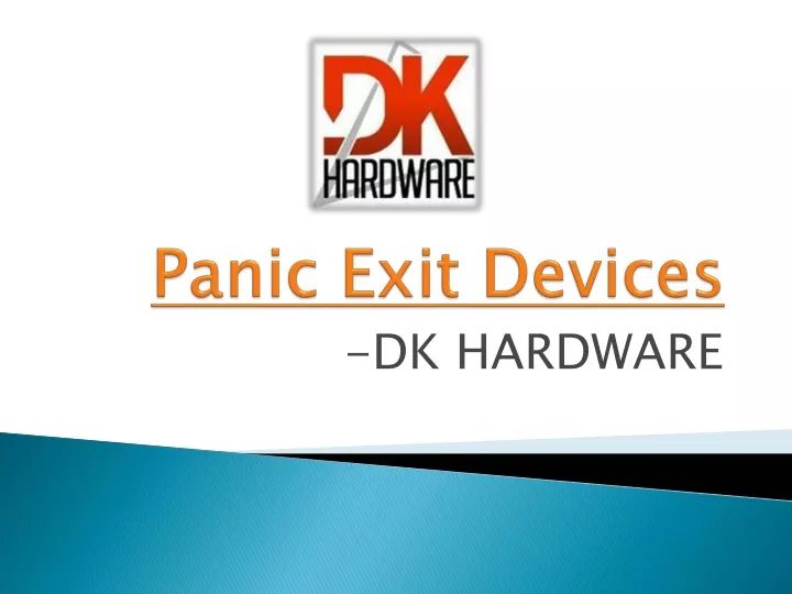 panic exit devices