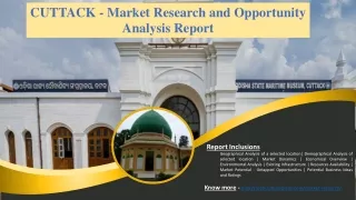 CUTTACK - Market Research and Opportunity Analysis Report