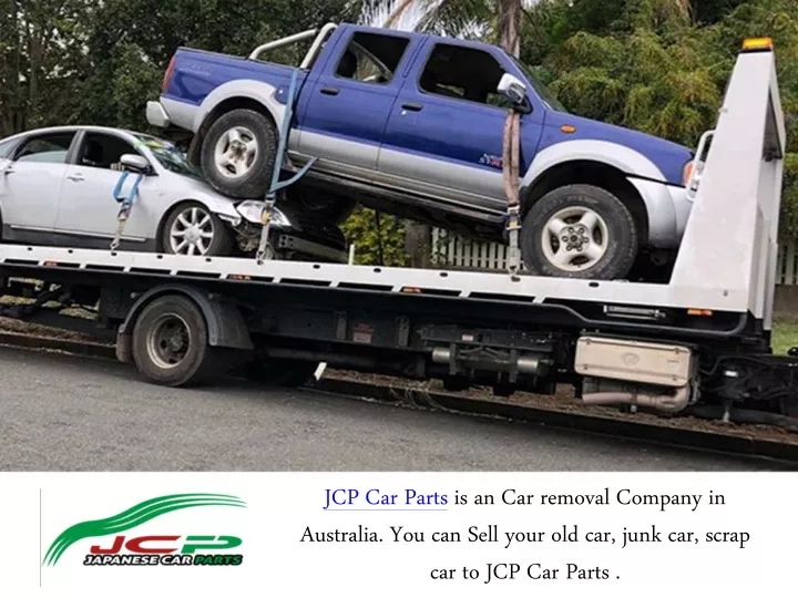 jcp car parts is an car removal company