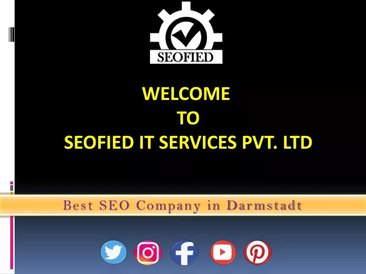 welcome to seofied it services pvt ltd