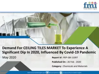 demand for ceiling tiles market to experience