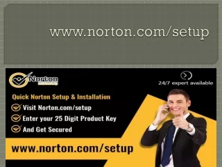 www norton com setup