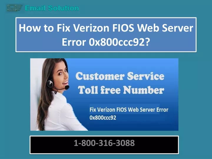 how to fix verizon fios web server error 0x800ccc92