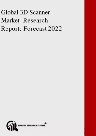 global 3d scanner market research report forecast