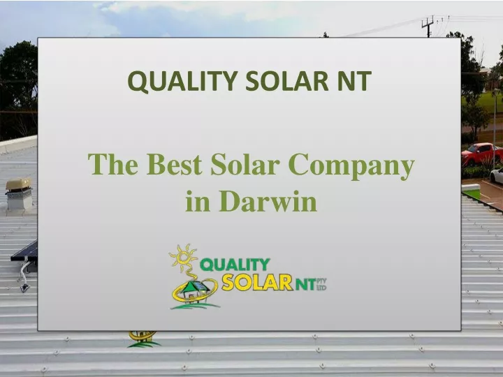 the best solar company in darwin