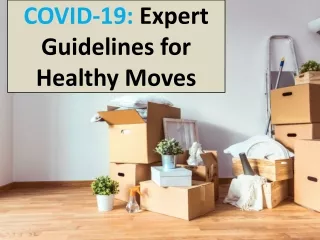 COVID-19: Expert Tips for Healthy Moves