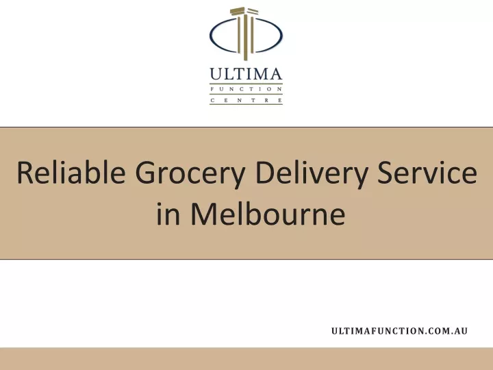 reliable grocery delivery service in melbourne